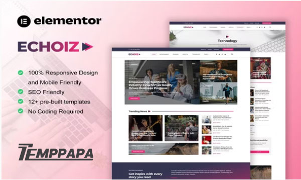 Echoiz Elementor Template Kit