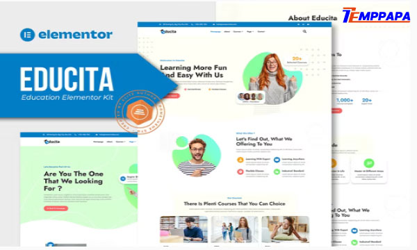 Educita Elementor Template Kit