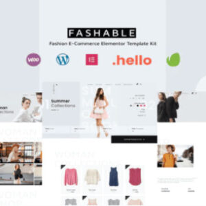 Fashable Elementor Template Kit