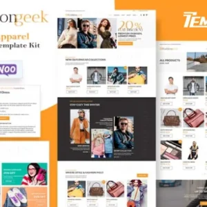 Fashion Geek Elementor Template Kit