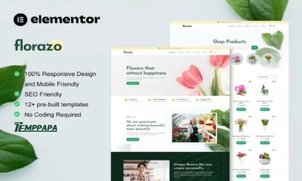 Florazo Elementor Template Kit