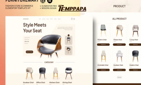 Furnituremart Elementor Template Kit