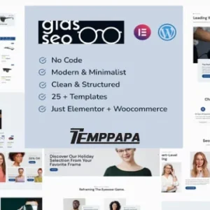 Glasseo Elementor Template Kit
