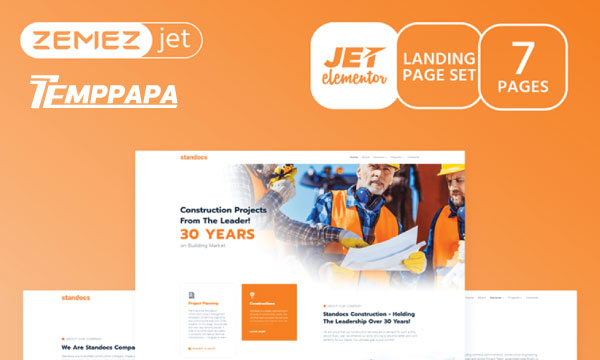 Standocs Elementor Template kit