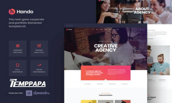 Hando Digital Agency Template Kit