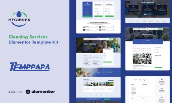 Hygienex Cleaning Services Template Kit