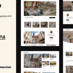 Inkcraft Modern Blog Template Kit