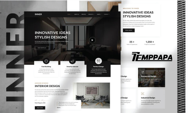 Inner Interior Design Template Kit