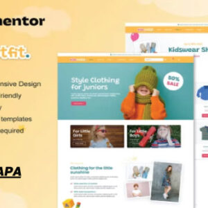KidzOutfit Elementor Template Kit