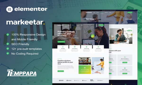 Markeetar Digital Marketing Template Kit