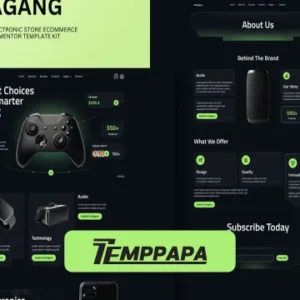 Medagang Elementor Template Kit