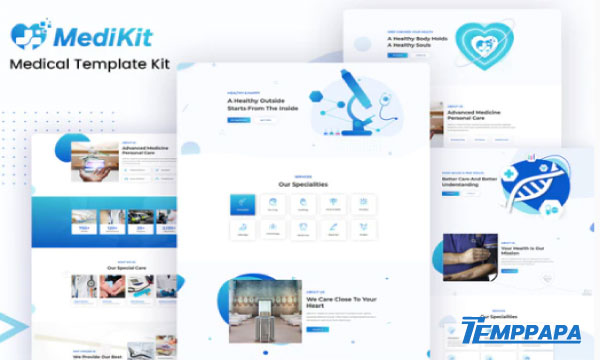 MediKit Elementor Template Kit