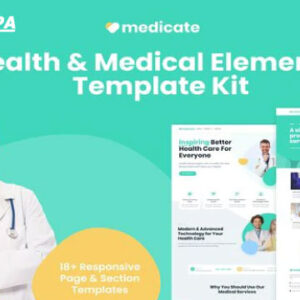 Medicate Elementor Template Kit