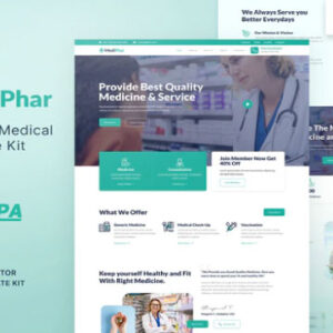 MediPhar Elementor Template Kit