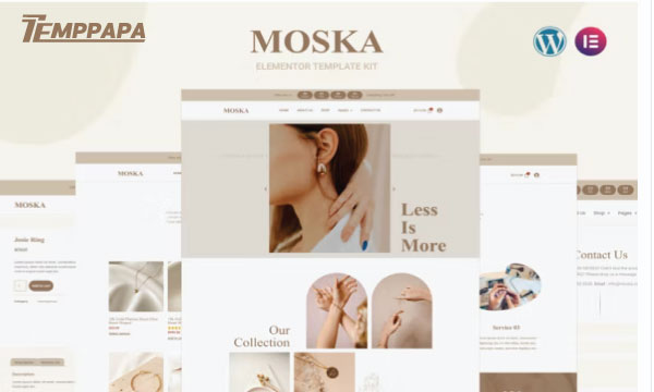 Moska Elementor Template Kit
