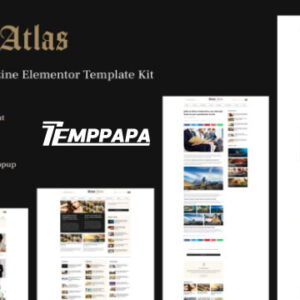 News Atlas Elementor Template Kit