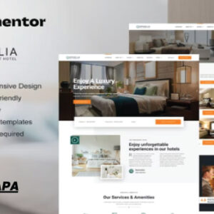 Ophelia Hotel & Resort Template Kit