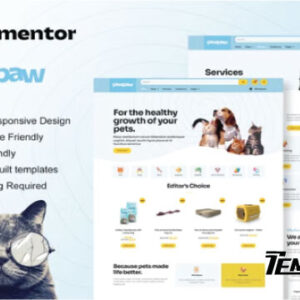 PawPaw Elementor Template Kit