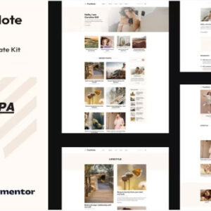 PoetNote Elementor Template Kit