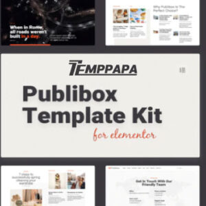 Publibox Elementor Template Kit