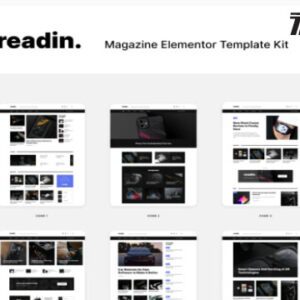 Readin Elementor Template Kit