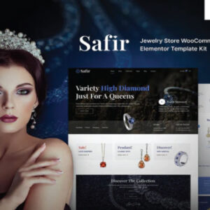 Safir Elementor Template Kit