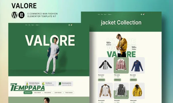 Valore Elementor Template Kit