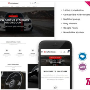 Wheelcar Elementor Template Kit
