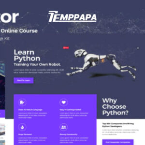 eTutor Elementor Template Kit
