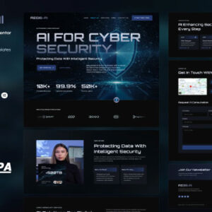 Aegis AI Elementor Template Kit