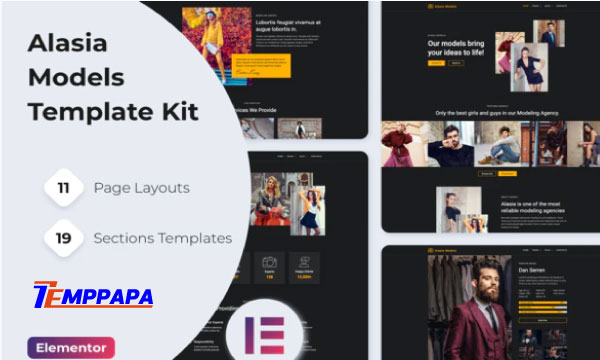Alasia Elementor Template Kit