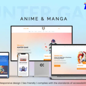 Hunter Anime & Manga WordPress Template