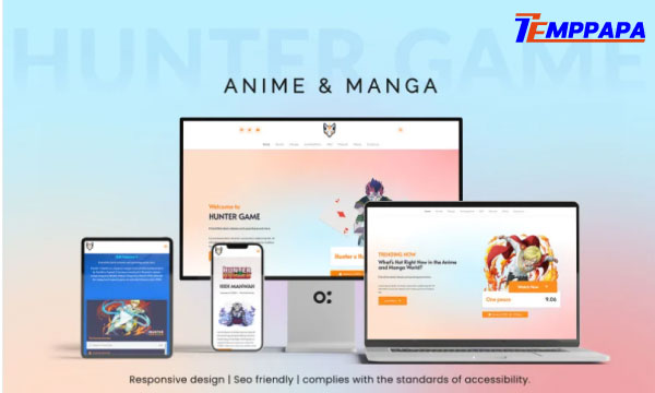 Hunter Anime & Manga WordPress Template