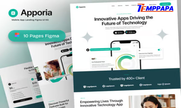 Apporia Figma UI Kit