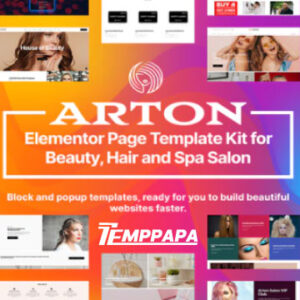 Arton Elementor Template Kit