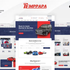 Autozone Elementor Template Kit