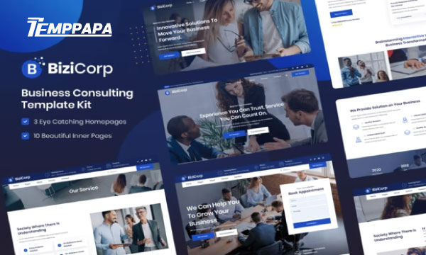 BiziCorp Elementor Template Kit