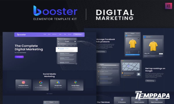 Booster Elementor Template Kit