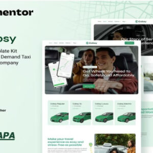 Cabsy Elementor Template Kit