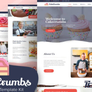 CakeCrumbs Elementor Template Kit