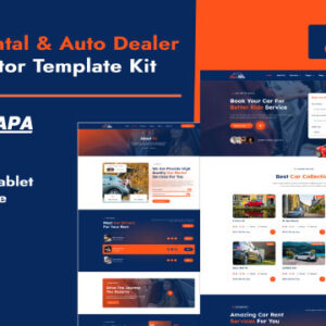 CarAlfa Elementor Template Kit