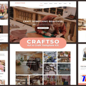 Craftso Elementor Template Kit