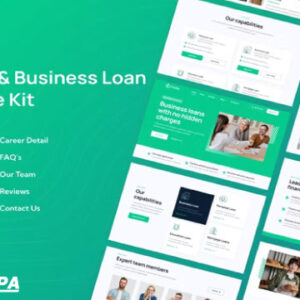 Credia Elementor Template Kit