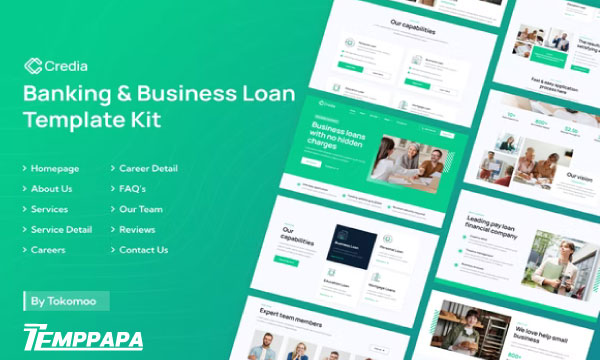 Credia Elementor Template Kit