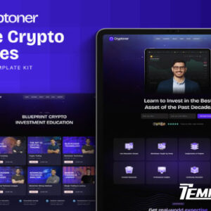 Cryptoner Elementor Template Kit