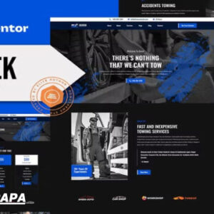 Derek Towing Elementor Template Kit
