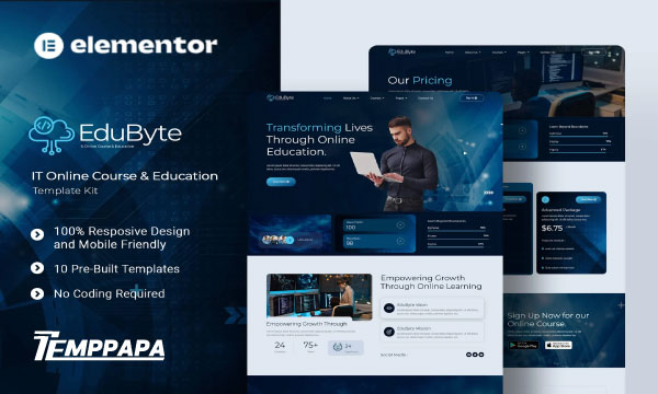 EduByte Elementor Template Kit