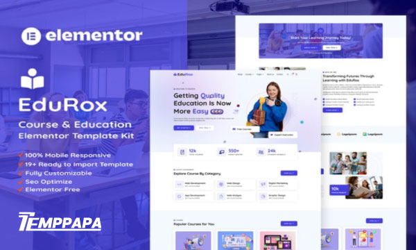 EduRox Elementor Template Kit