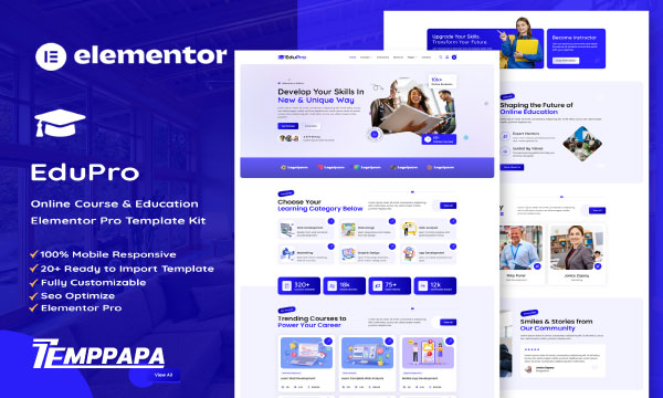 EduPro Elementor Template Kit