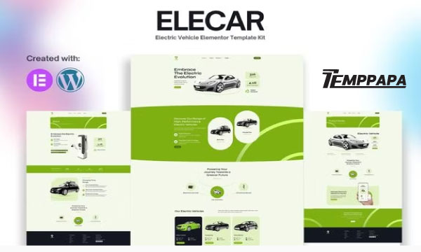 Elecar Elementor Template Kit